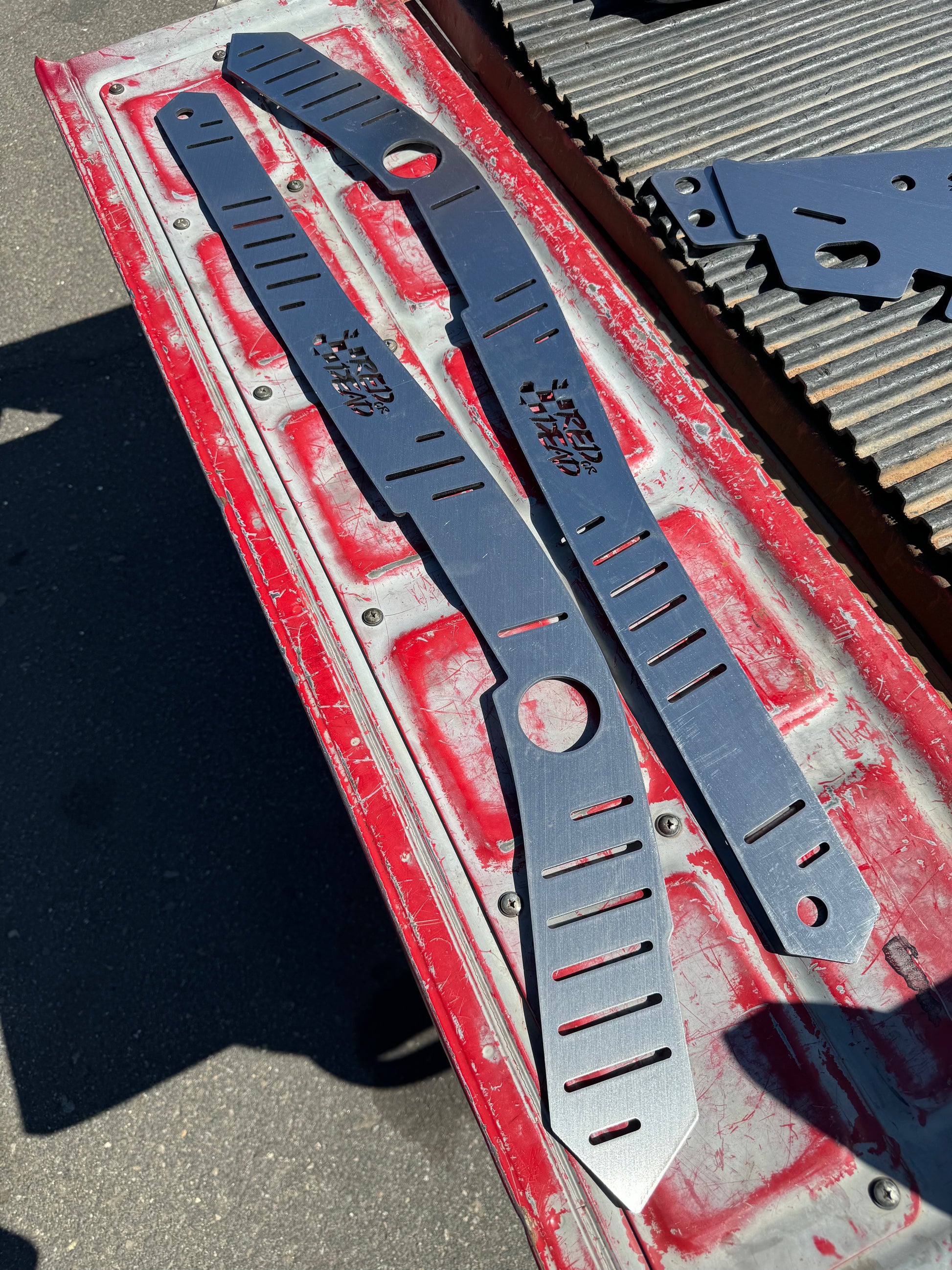 1986-1995 Toyota Pickup and 4Runner Rear Frame Reinforcement Plates ...