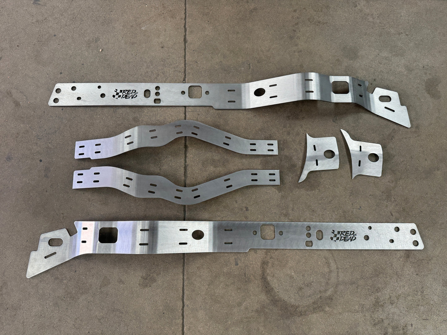2020 - Present Jeep Gladiator Frame Reinforcement Plates PRE-BENT