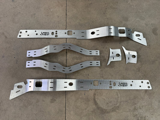 2020 - Present Jeep Gladiator Frame Reinforcement Plates PRE-BENT