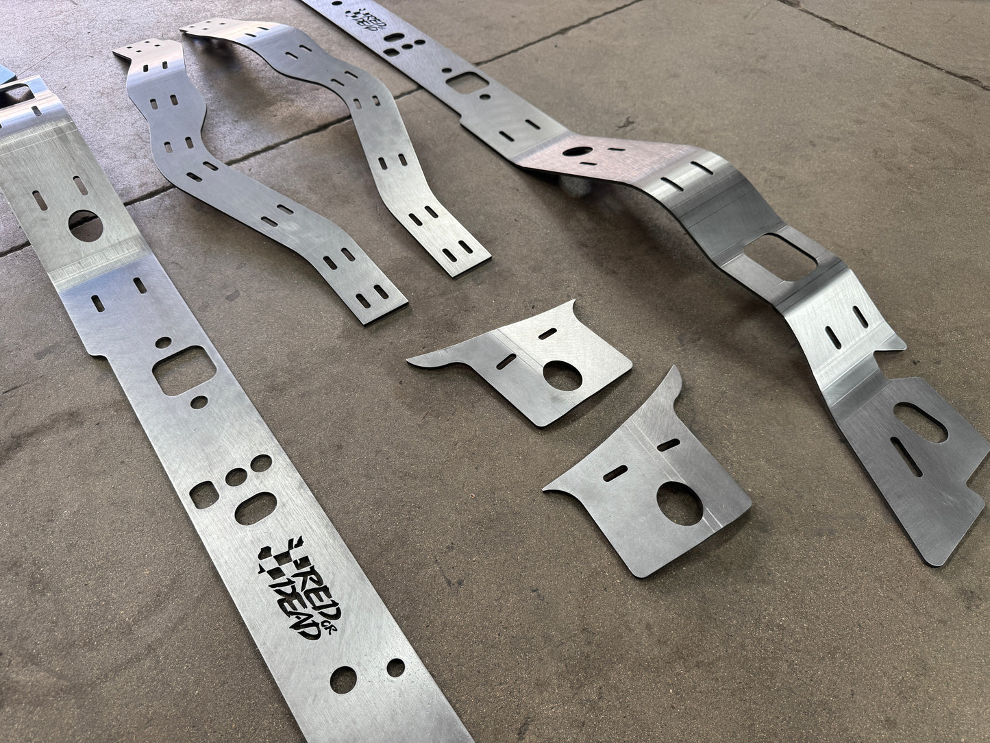2020 - Present Jeep Gladiator Frame Reinforcement Plates PRE-BENT