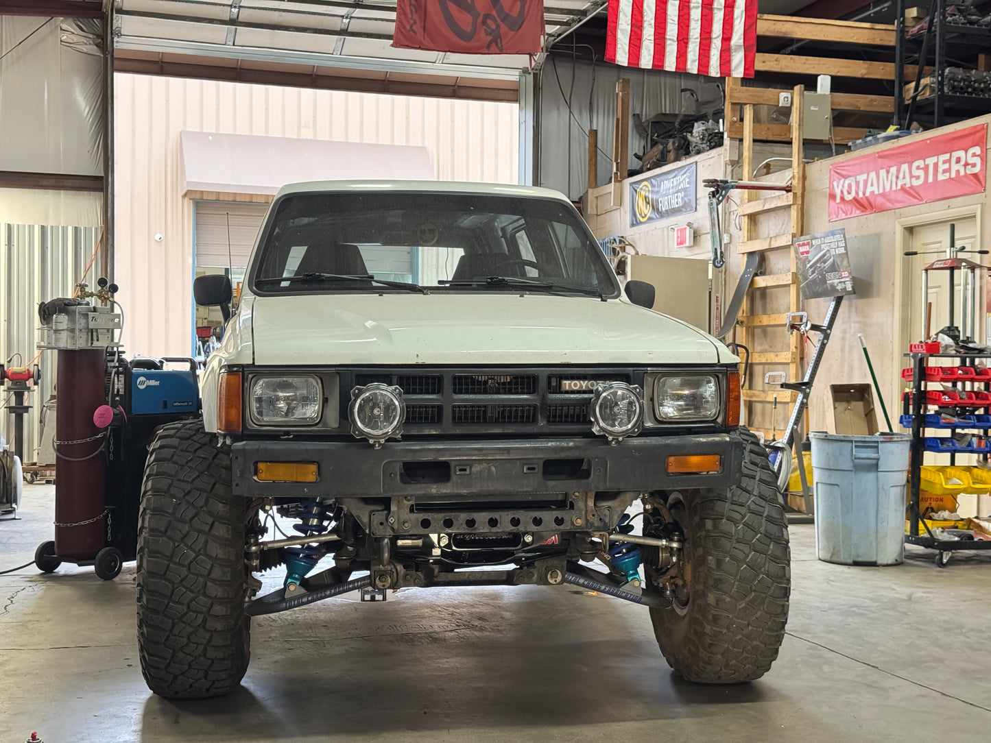 RODF Hidden Winch Mount 86-95 Toyota Pickup or 4Runner 4wd IFS