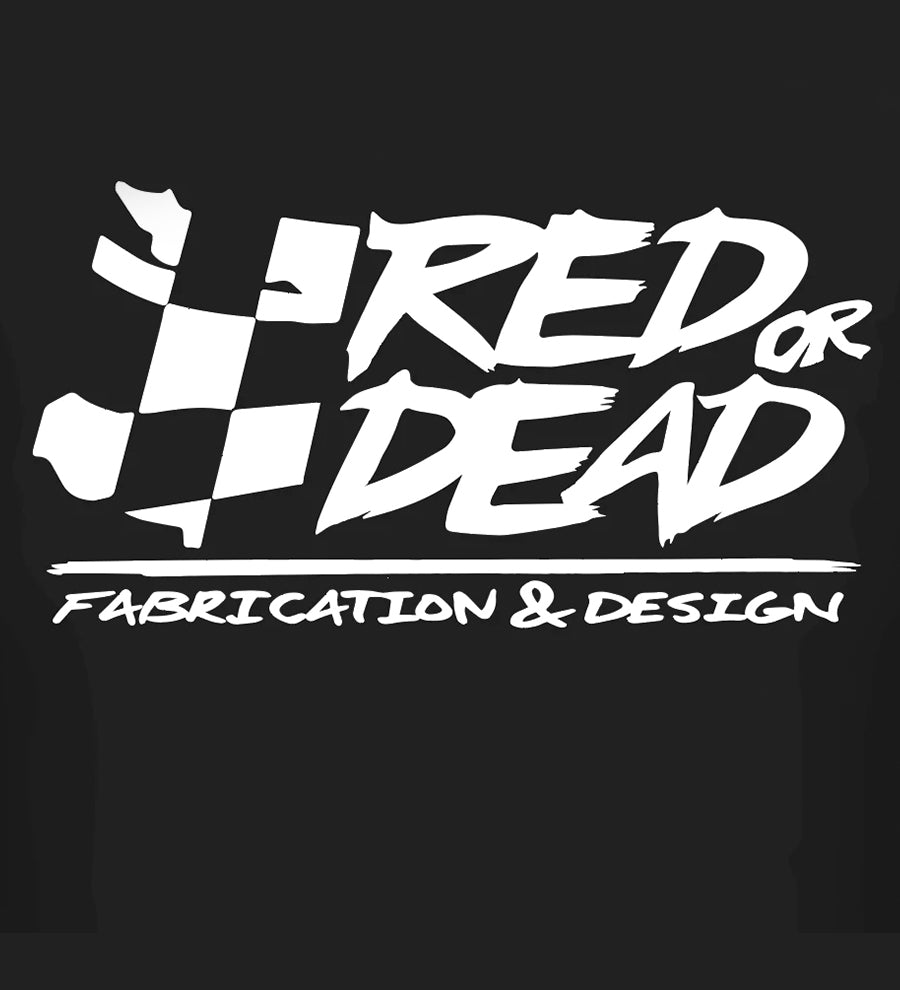 RED OR DEAD "SHOP T" BLACK