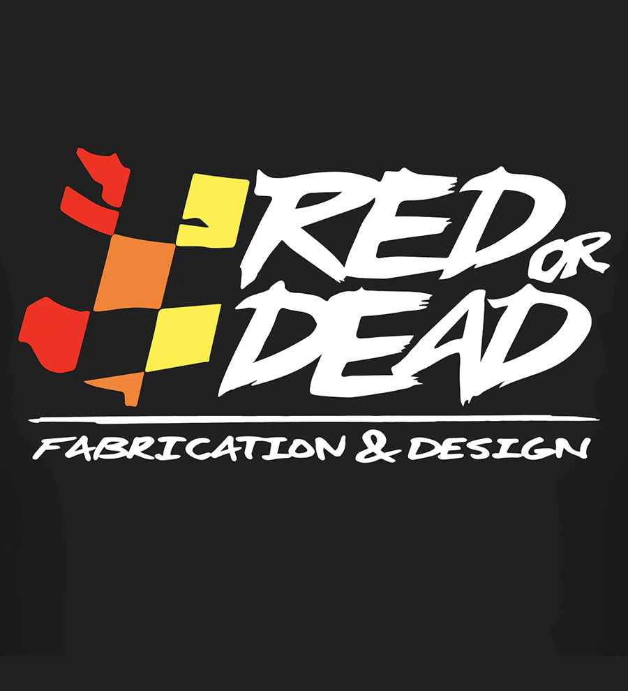 RED OR DEAD "TRD" T-SHIRT BLACK