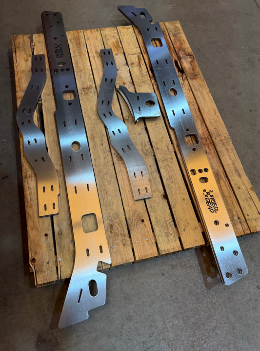 2020 - Present Jeep Gladiator Frame Reinforcement Plates